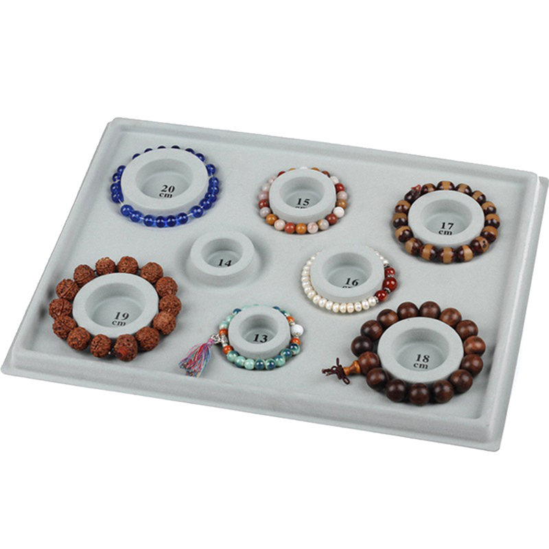 Jewelry Making Education - رمادي توافدوا حبة مجلس سوار الديكور