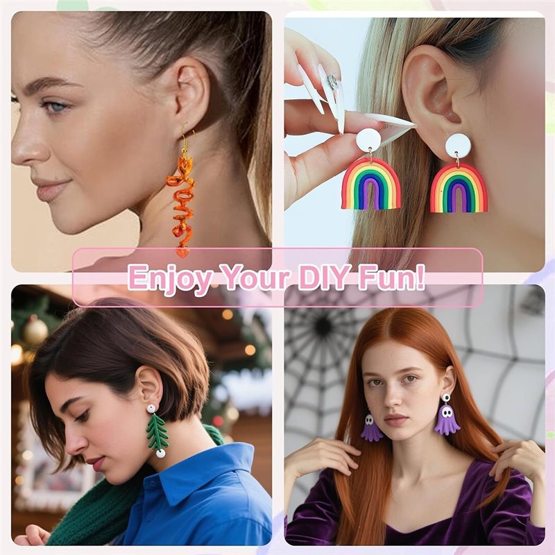 Jewelry Making Guide - B03C-مجموعة مثاقب يدوية للحرف اليدوية -