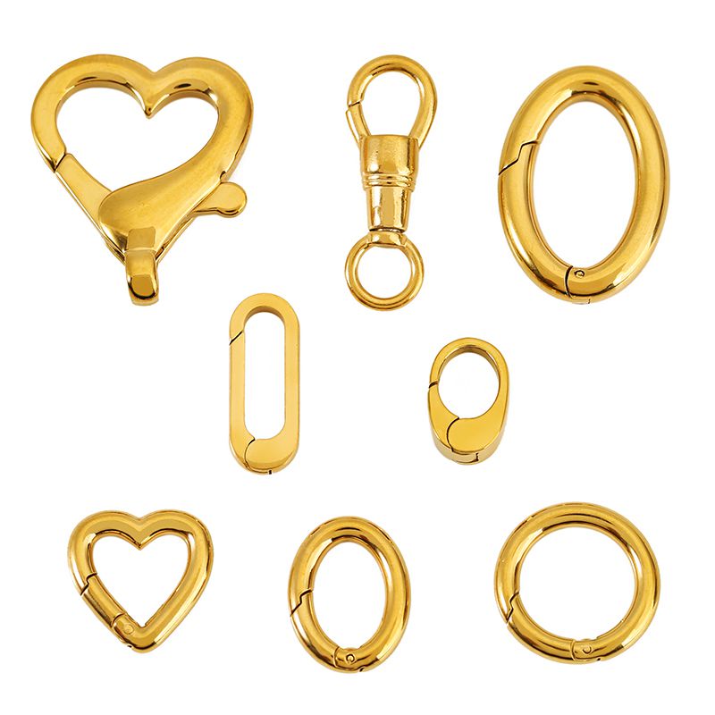 Jewelry Making Kit For Adults - قطعتان من مشبك الفولاذ المقاوم للصدأ