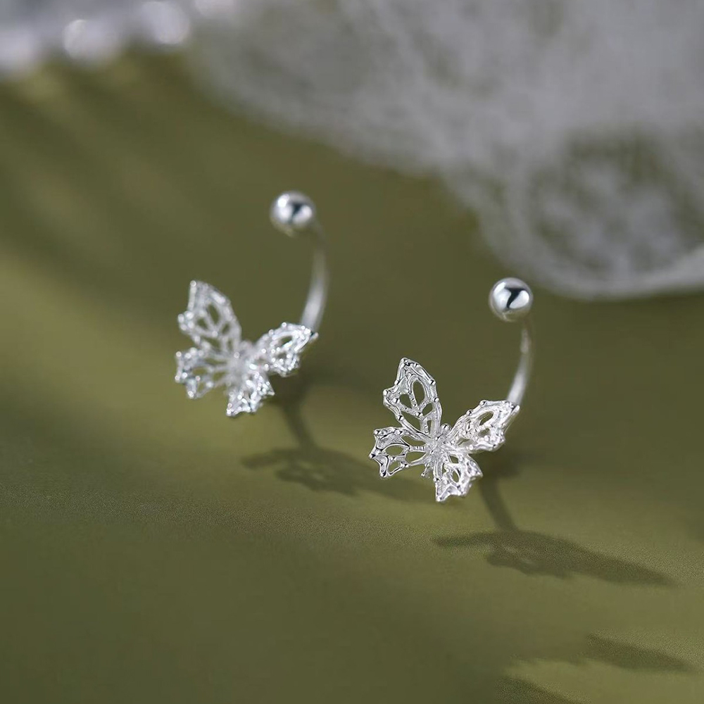 925 الفضة إبرة الجوف فراشة حبة - مراجعة Beading Needle Fine وسعره