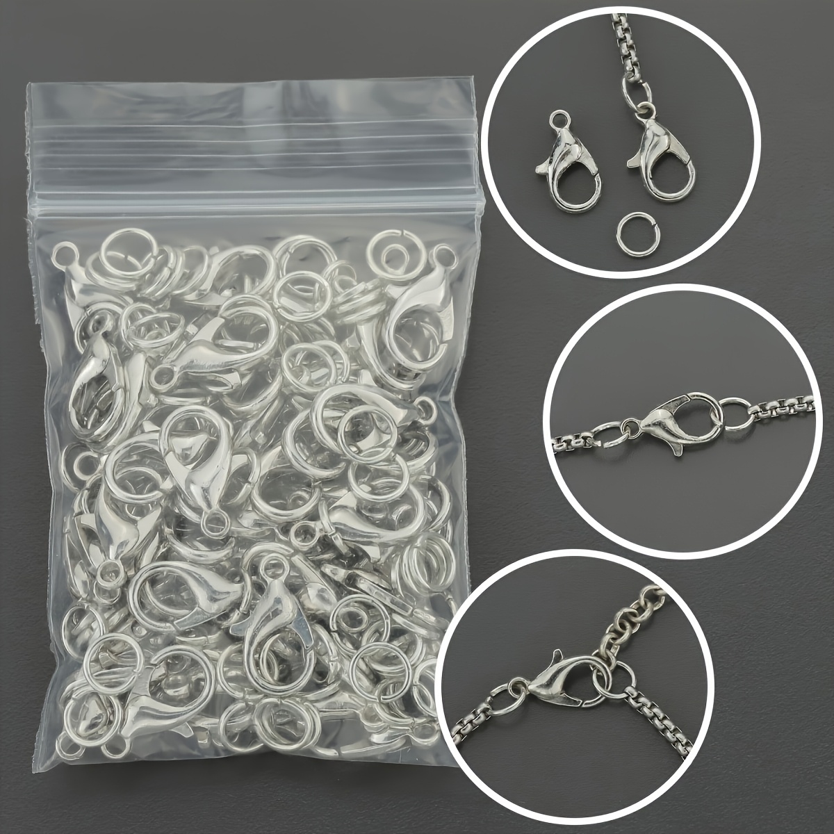 1/2/300 قطعة مشابك جراد البحر  - مراجعة Jewelry Making Looper Tool وسعره