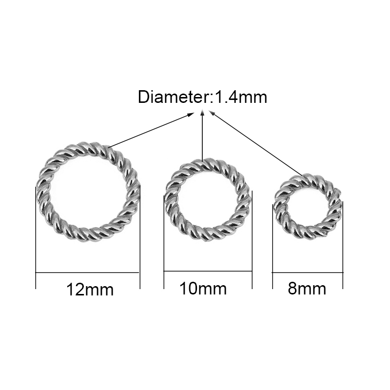 10 قطعة PVD أبدا تتلاشى الفولا - مراجعة Jewelry Making Looper Tool وسعره