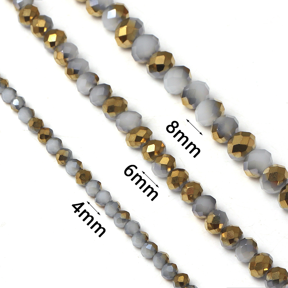 خرز كريستالي مصقول 4/6/8 مم، خ - مراجعة Jewelry Making Beginners وسعره