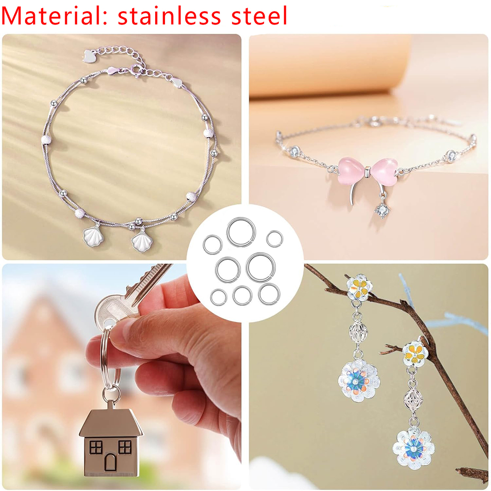 1200 قطعة حلقات الانتقال من ال - مراجعة Jewelry Making Looper Tool وسعره
