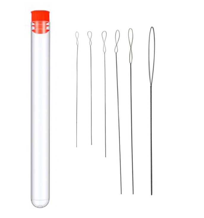6 قطع/مجموعة إبر خياطة دقيقة ب - مراجعة Beading Needle Fine وسعره