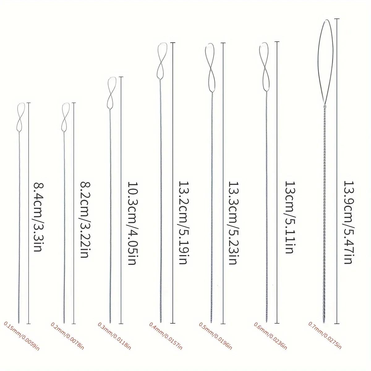 مجموعة من 7 قطع إبر خرز من الف - مراجعة Beading Needle Fine وسعره