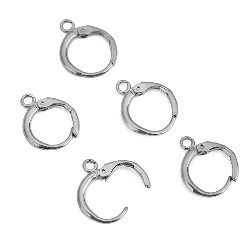 10 قطع من مشابك الأقراط المضاد - مراجعة Jewelry Making Kit For Adults وسعره
