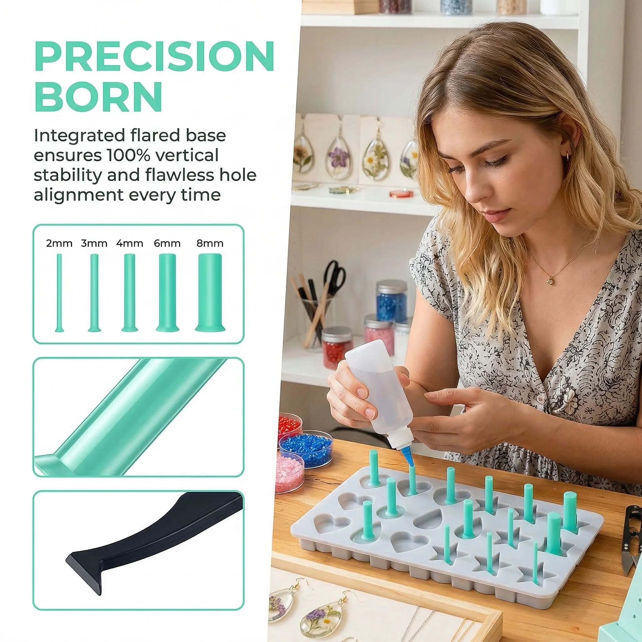 طقم أدوات فتح الثقوب من الراتن - مراجعة Jewelry Making Tools List وسعره