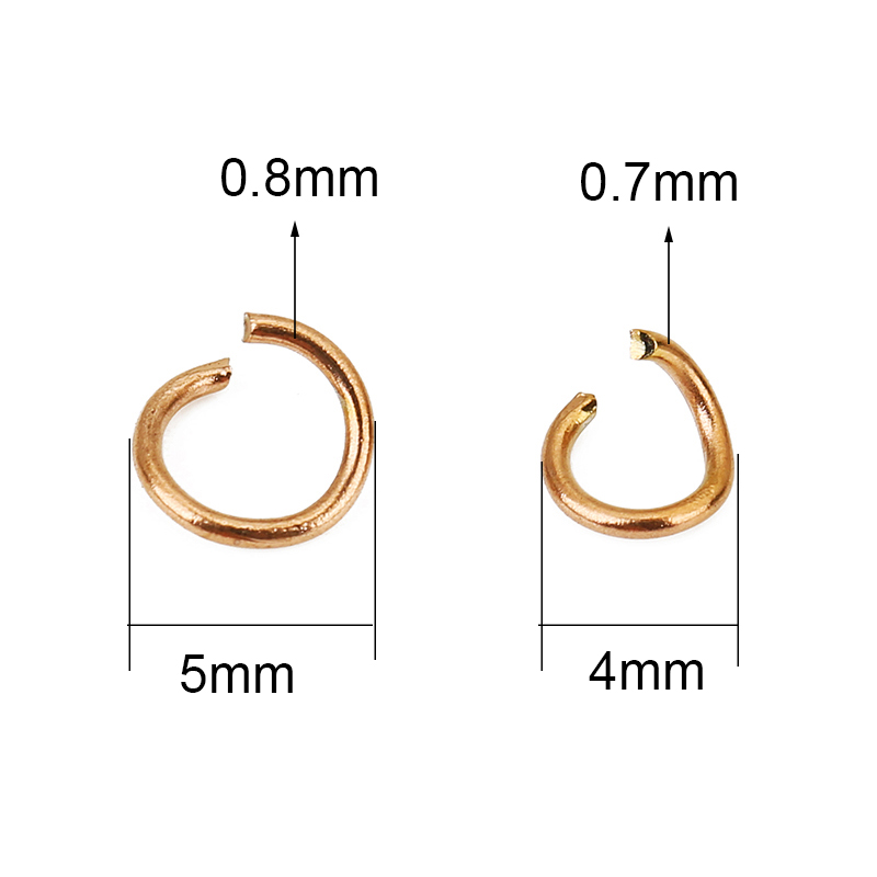 ١٠٠ قطعة من حلقات الربط المفتو - مراجعة Jewelry Making Looper Tool وسعره