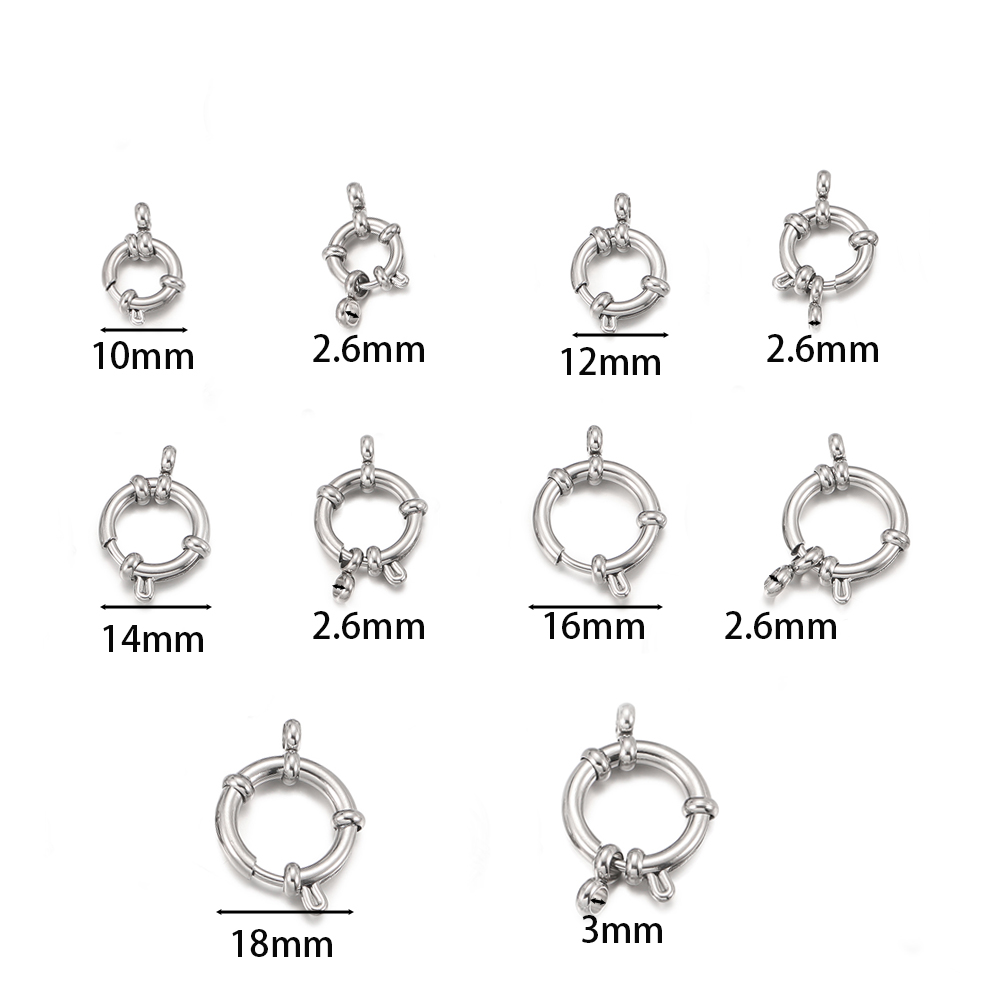 قطعتان من مشابك الزنبرك الدائر - مراجعة Jewelry Making Kit For Adults وسعره