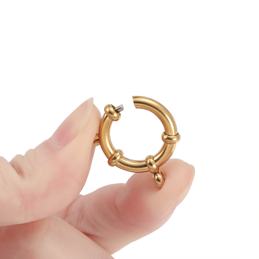 قطعتان من مشابك الزنبرك الدائر - مراجعة Jewelry Making Kit For Adults وسعره