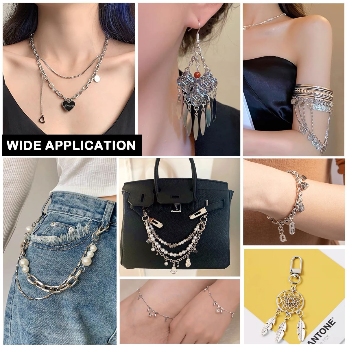 حلقات قفز حديدية مفتوحة للربط، - مراجعة Jewelry Making Looper Tool وسعره